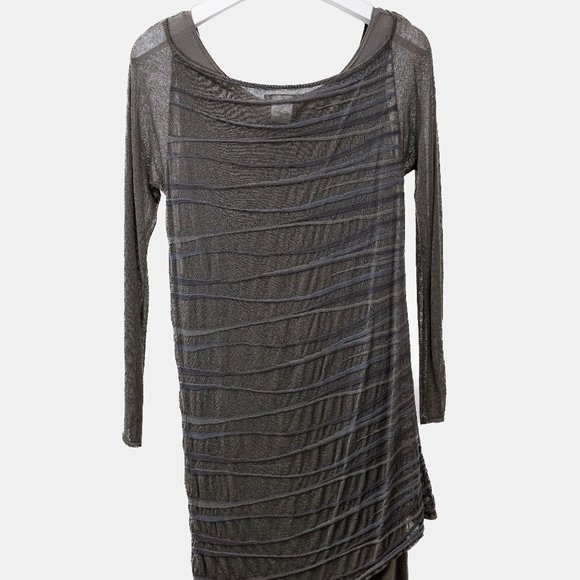 Sarah Pacini Asymmetrical Layered Dress - Picture 2 of 10